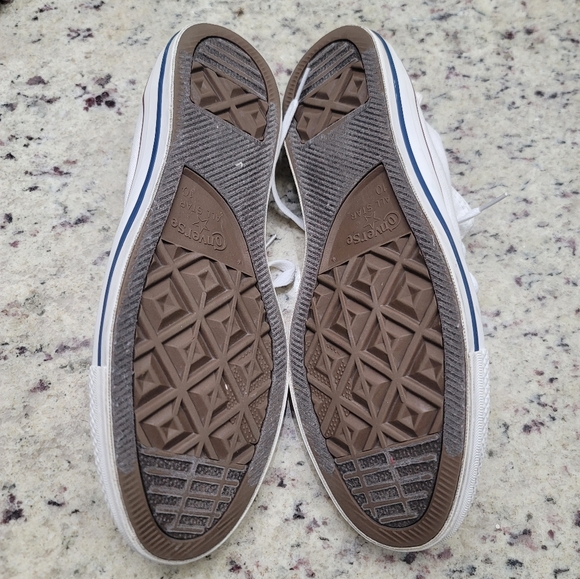 White Converse M10/W12 - Picture 3 of 7